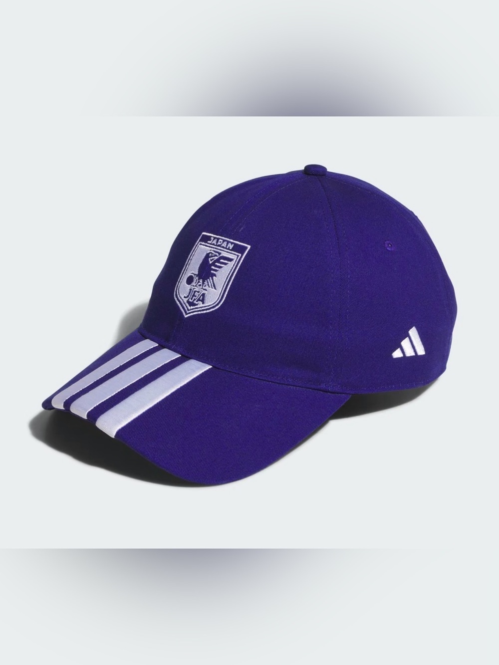 Adidas JFA Japan Home Soccer Cap Hat Color Japan Blue Embroidered OS